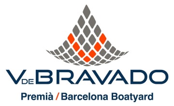 Logo for V de BRAVADO Premia / Barcelona Boatyard